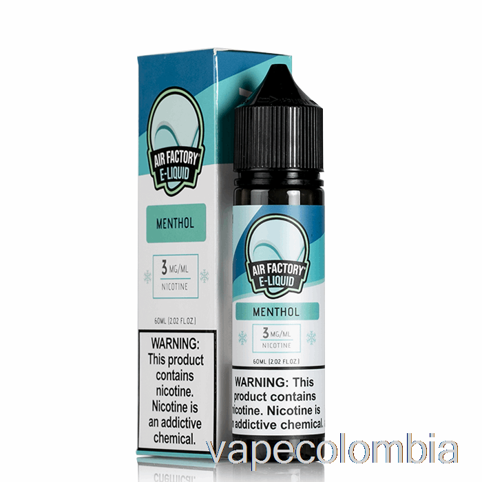 Vape Desechable Mentol - E-líquido Air Factory - 60ml 6mg